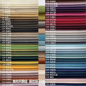 Vải Nhung 100% Polyester Vải Bán Buôn Sang Trọng Cho Sofa Đồng Bằng Kim Cương Nghiền Vở Băng Dệt Kim Căng Nhung Phù Hợp Với Vải Nhuộm - Product Image 6