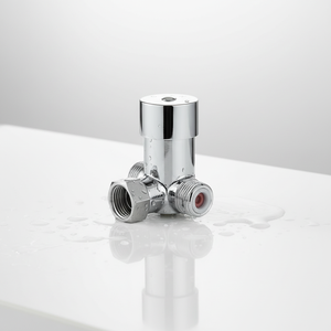 Vanne mitigeur thermostatique, vanne d'angle <span class=keywords><strong>de</strong></span> toilette en laiton, <span class=keywords><strong>robinet</strong></span> <span class=keywords><strong>de</strong></span> <span class=keywords><strong>robinet</strong></span> à énergie solaire avec <span class=keywords><strong>clapet</strong></span> anti-retour mitigeur d'eau - Product Image 2