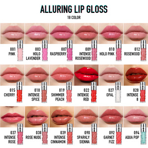 ลิปกลอส 18 สี บำรุงริมฝีปาก 5 มล. ลิปกลอสเนื้อละเอียดประกายวิ้งค์ สีสันสดใส รับผลิตแบรนด์ส่วนตัว ขายส่งเครื่องสำอางริมฝีปาก - Product Image 5