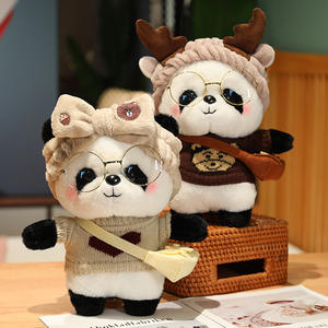 Nouveau Internet Célébratoire Petit Ours Dol Panda Dress-Up Mignon En Peluche Jouet pour Enfants Super Doux Cadeau D'anniversaire - Product Image 2