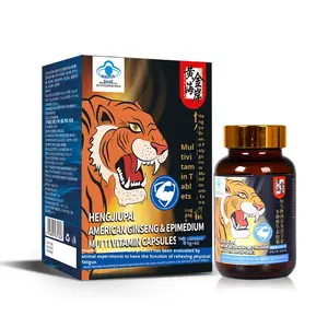 Goud Kust Hengjiu Merk Amerikaanse Ginseng Epimedium Multivitamine Kruidensupplementen Capsules Voor Mannen 24 Maanden Houdbaar Gezondheid - Product Image 5