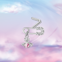 Boucles d'oreilles clous hélice classiques en acier inoxydable avec zircone cubique, motifs papillon, étoile, lune, design personnalisé pour les boutiques de bijoux