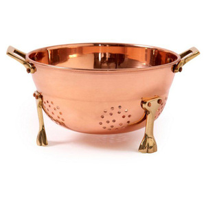 2025 Premium Stainless Steel Eco-Friendly Kitchen Colander Bowl with Modern <b>Basket</b> Design for Efficient Straining and Washing - Product Image 1