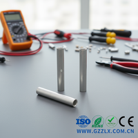 Connecteurs tubulaires en cuivre étamé CL Automotive avec borne à sertir pour cosses de câble 4-630 AWG, usage industriel