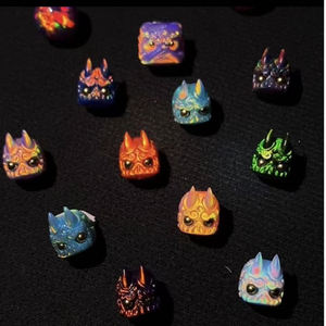 Abalorio de Piedra Preciosa de Ópalo Nebulosa Tallado en 3D con Forma de <span class=keywords><strong>Animal</strong></span> Lindo, Gato, Oso, León, para Hacer Pulseras - Product Image 4