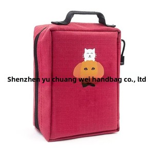 Bolsa de Almacenamiento para Kit de Rescate Médico Familiar Portátil para Mascotas, para Viajes al Aire Libre, Venta al Por Mayor del Fabricante, Color Rojo - Product Image 4