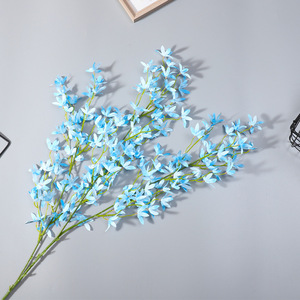 Flores Artificiales de Oncidium, Alta Simulación, Decoraciones para Bodas, Adornos Florales Reutilizables - Product Image 5