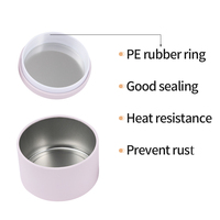 Offre Spéciale RTS rond vide baume à lèvres bougies boîtes sans couture blanc noir bougie pots conteneurs en métal bougies boîtes avec couvercle 8oz