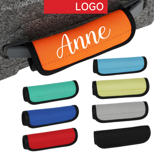 Poignée de <span class=keywords><strong>valise</strong></span> personnalisée en néoprène, design personnalisé, enveloppe de protection pour poignée de <span class=keywords><strong>valise</strong></span> - Product Image 1