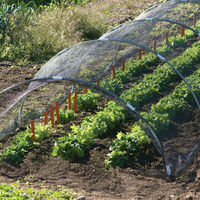 Filet pare-soleil en plastique, maille d'ombrage résistante au vent pour pépinière et potager
