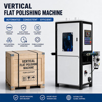 Nouvelle machine de polissage de métaux à haute précision, machine de meulage automatique de tôles en acier inoxydable, système abrasif de finition des métaux