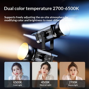 300W Bi-Color LED-Videoleuchte, Deep Softbox Studiolicht, Professionelles <span class=keywords><strong>Live</strong></span>-<span class=keywords><strong>Stream</strong></span>-Aufhellungslicht für Fotografie & <span class=keywords><strong>Live</strong></span>-Streaming - Product Image 3