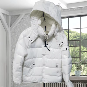 Chaqueta personalizada para hombre, chaqueta de invierno de alta calidad, abrigo grueso con relleno para hombre, chaqueta acolchada con capucha para exteriores de Color sólido para hombre - Product Image 5