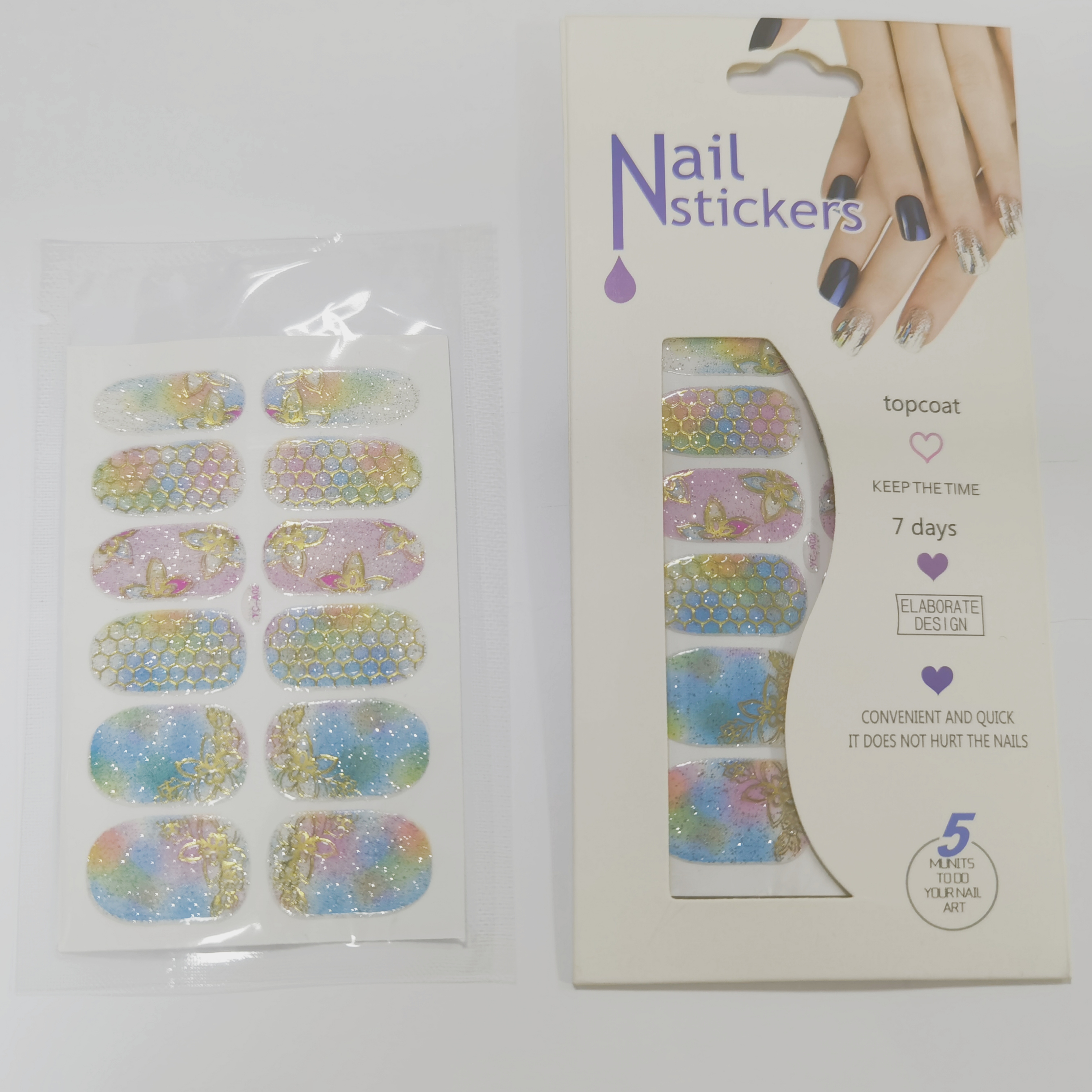 Горячая Распродажа модные наклейки для ногтей оптом индивидуальные наклейки для ногтей