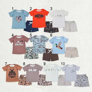 Conjunto de Ropa de Verano para Bebés y Niñas Pequeñas RTS, con Bordado de Gansos, Lazos y Flores - Product Image 4
