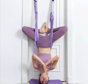 Fornitore diretto della fabbrica Air Yoga Swing amaca aerea Body Building cintura elastica per yoga supporto per corda pull stretch belt - Product Image 4