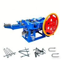 Machine de fabrication de clous entièrement automatique à grande vitesse et faible bruit, directement de l'usine, pour clous en acier de 1 à 6 pouces, 380V, garantie 1 an