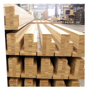 Carbonized Bamboo Solid Beam 120mmx100mm, 120mmx72mm for Furniture, Door and Window Frames Bamboo Lumber