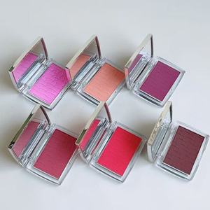 Venta al por mayor nuevo rubor Original rosa polvo colorete maquillaje Etiqueta Privada impermeable Mineral paleta para la cara - Product Image 1