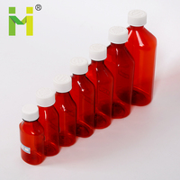 Plastic Bottles Bottle Medicine Bottle Plastic 3OZ Medicine Liquid Bottles Cough Syrup Bottle Pharmaceutical Bottle Bouteille En Plastique
