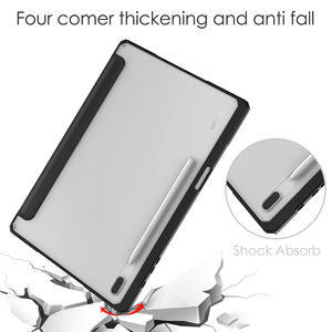 Funda de acrílico transparente para tableta Samsung Galaxy S7 FE T730 <span class=keywords><strong>T735</strong></span> T736 12,4, 12,4 pulgadas, venta al por mayor - Product Image 4