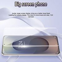 Smartphone Android S26 de haute qualité avec écran incurvé, téléphone mobile 4G avec reconnaissance faciale, 12+512 Go, prend en charge 2 cartes SIM, carte TF