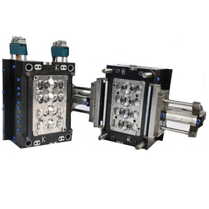 Multi Cavity Injection Mold For Plastic <b>Bottle</b> Packaging With <b>Flip</b> <b>Top</b> Design Semi Fixed Mold CNC Machined - Product Image 4