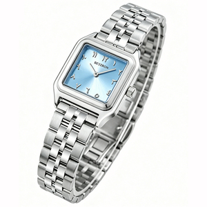Montre-bracelet à quartz pour femme, luxe, personnalisée, étanche, dorée, avec logo, tendance, pour femme. - Product Image 2