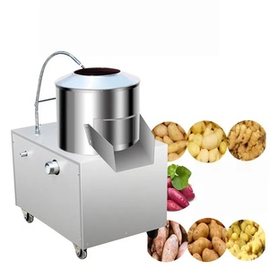 Máquina <span class=keywords><strong>Peladora</strong></span> <span class=keywords><strong>de</strong></span> Batata y Jengibre Automática Comercial, Máquina <span class=keywords><strong>Peladora</strong></span> y Limpiadora <span class=keywords><strong>de</strong></span> Papas Pequeña <span class=keywords><strong>de</strong></span> Acero Inoxidable para el Hogar - Product Image 2