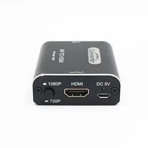 Audio Video High Quality HDTV Composite 3 RCA CVBS Adapter AV To HDMI Converter 1080P