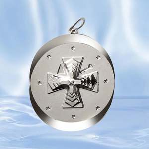 Colgante Personalizado de Acero Inoxidable para Hombre, Diseño Creativo Grabado, Nueva Joyería Fina de Moda - Product Image 1