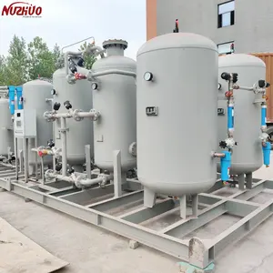 NUZHUO Full Automatic Nitrogen Plant With N2 Cylinder Filling System Low-energy Nitrogen Making Line