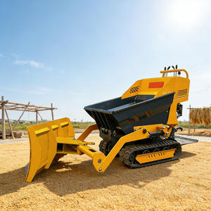 Small Belt <b>Push</b> Shovel Crawler-Type Dumptruck Grain Storage Collection Pile <b>Push</b> Snow <b>Push</b> Soil Can Be Replaced with a Variety - Product Image 3