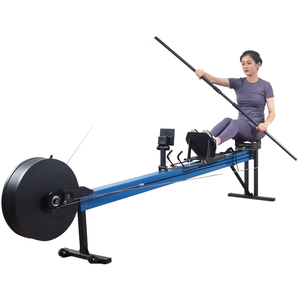 Ergómetro Comercial Individual para Kayak, Simulador <span class=keywords><strong>de</strong></span> <span class=keywords><strong>Remo</strong></span> Interior con Resistencia por Ventilador, Máquina <span class=keywords><strong>de</strong></span> Entrenamiento para Kayak y Bote Dragón - Product Image 2