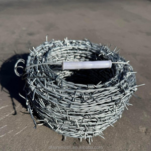 Fil barbelé en acier inoxydable 304 316 pour environnement marin, fil métallique haute résistance inoxydable pour la côte - Product Image 1