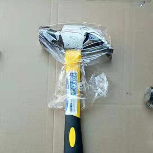 Claw Hammer Round Head Imitation Forging Plastic Handle Remove Nails Tap Tool - Product Image 4
