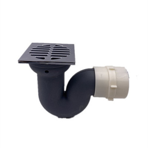 Plastic P-trap PVC PP ABS Waste Floor Drain