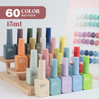 Fournisseur de vernis gel JOUS, logo personnalisé OEM, ensemble de vernis à ongles en gel UV, 60 couleurs, vernis à ongles en gel UV organique haute brillance pour SPA
