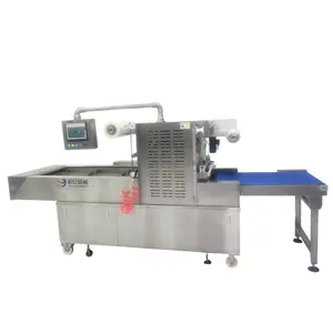 Auto Industrial Gas Flushing Meat Food Skin Map Tray Chamber Vacuum Sealer Packing Sealing Machines