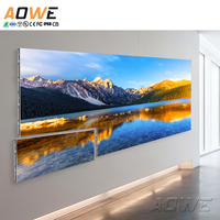 Pantalla LED de Video a Todo Color para Interiores de 4mX3m con Paso de Píxeles de P1.5-P3.9, Diseño Ultra Delgado, Sistema Completo para Uso Publicitario