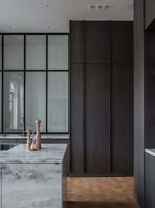 Armoires murales de cuisine avec poignées, ensembles d'armoires en bois massif à vendre, modules de cuisine, meubles complets - Product Image 4