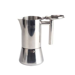 Cafetière à expresso classique pour cuisinière, 4/6 tasses, Primula Classic en acier inoxydable - Product Image 2