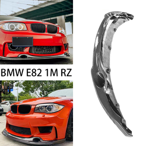 For 1 Series E82 Coupe Sedan M4 Style Carbon Fiber Front Lip 2007-2013 - Product Image 2