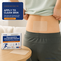 Patch chauffant traditionnel à la glucosamine et à la chondroïtine pour le soutien des articulations, thérapie chauffante pour le corps, pour les genoux, le dos et les épaules
