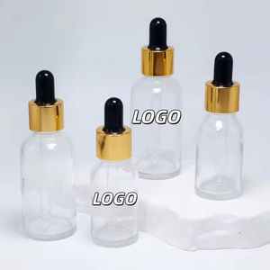 Envase de Vidrio Vacío de 15ml 30ml 50ml con Gotero para Aceite Capilar y Cosméticos - Product Image 1