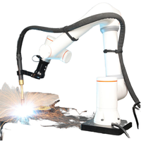 Robot de soudage MIG industriel à 6 axes, contrôlé par PLC, bras robotique CNC haute précision pour MIG/TIG