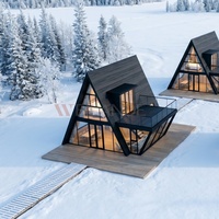 Villa Modulaire de Luxe S900 en Forme de A pour Hôtel, Résidence de Vacances et Communauté Éco-Responsable Moderne