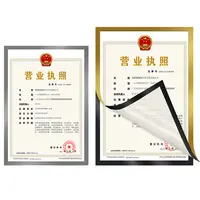 Self Adhesive PVC Magnetic Photo Frame, Certificate Display