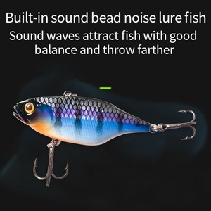 Señuelo Artificial Vibra Lure Bionic Fish de 6 cm y 17 g para Pesca de Lubina, Uso en Exteriores - Product Image 5