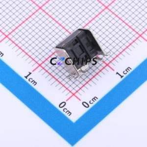TS-1045AD-A7B3-D2 Tactile Switch SMD Switch Single Pole Single Throw Round Button 2.5N Horizontal Mount - Product Image 2